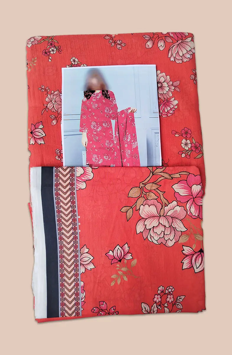 Sapphire Bana Dora Summer Lawn – 3 Piece Unstitched Suit