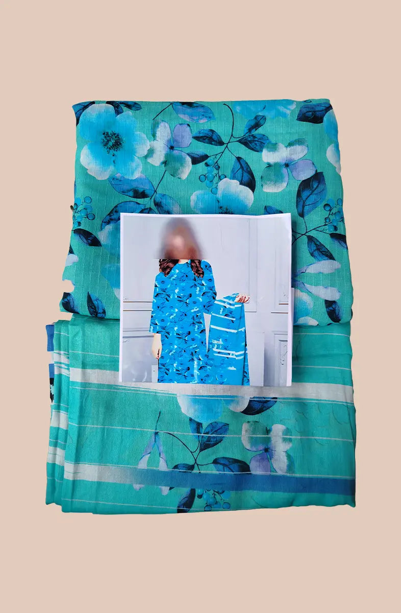 Sapphire Bana Dora Summer Lawn – 3 Piece Unstitched Suit